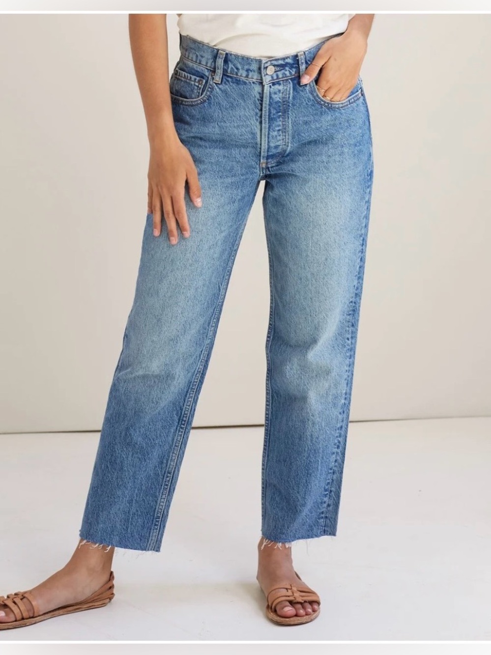 Boyish Tommy High-Rise Straight Leg Women's Jeans
